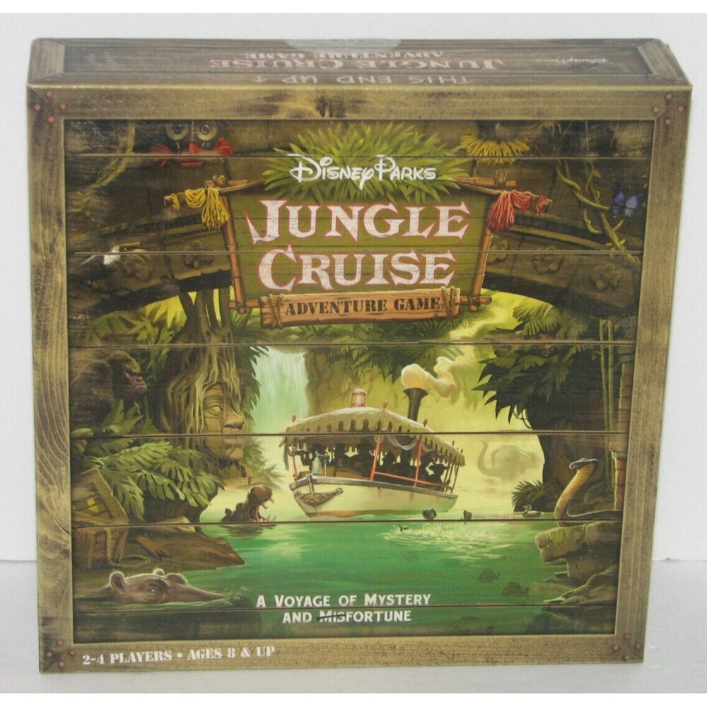 Ravensburger Disney Jungle Cruise Adventure Deduction Board Game Family Kids